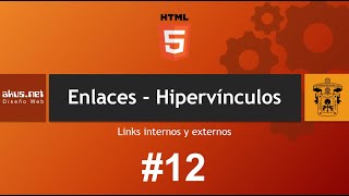 Enlaces HTML  Hipervínculos links Etiqueta TAG a href [upl. by Irihs647]