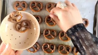 🥨🍫 CHOCOLADE PRETZELS MAKEN 3 MANIEREN [upl. by Davilman]