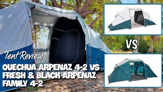 Quechua Arpenaz Family 42 Fresh amp Black vs Arpenaz Family 42 [upl. by Rao542]