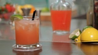 How to Make a Watermelon Margarita  Cocktail Recipes [upl. by Atlas813]