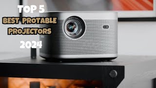 TOP 5 BEST PROTABKE PROJECTORS OF 2024 [upl. by Olsson]