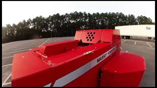 New Massey Ferguson Small Square Baler MF1840 [upl. by Nolyarb50]