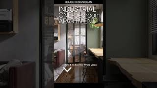 Tiny House Design Industrial amp Urban Chic  2 Contradictory Styles Onebedroom Apartments 7x5 [upl. by Sammons41]