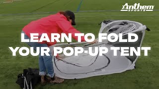 Learn to fold your PopUp Tent [upl. by Poole]