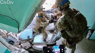 Ukraine GoPro  Western Volunteer Eliminates Russians with Drone [upl. by Jeramey]