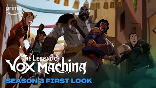 The Legend of Vox Machina Season 3 First Look  Prime Video [upl. by Cati]