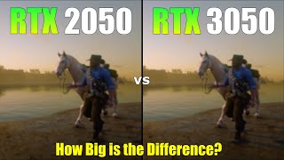 RTX 2050 vs RTX 3050 Laptop  Gaming Test  How Big is the Difference [upl. by Leilah]