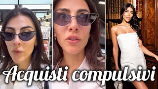 ￼Giulia Salemi acquisti compulsivi a Roma [upl. by Horton]