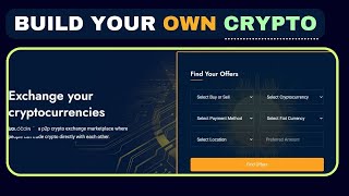 How to Create a Cryptocurrency Exchange website like binance [upl. by Giuditta108]