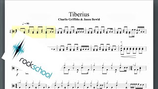 Tiberius Rockschool Grade 5 Drums [upl. by Cesaro]