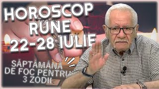 HOROSCOP RUNE 2228 iulie 2024 Mihai Voropchievici 3 zodii în focuri [upl. by Godderd39]