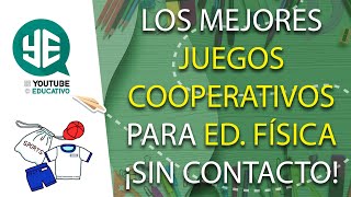 🤾‍♂ JUEGOS COLABORATIVOS para EDUCACIÓN FÍSICA ¡Sin contacto [upl. by Adnola679]