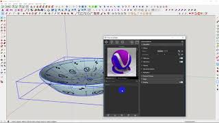 VRay for SketchUp  Curvature map [upl. by Ecaj867]