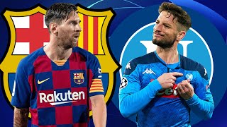 Barcelona vs Napoli Champions League Round of 16  KEY BATTLES [upl. by Longwood]