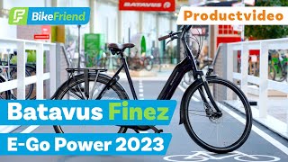 Batavus Finez EGo Power 2023  BikeFriend Productvideo [upl. by Nyladnor]