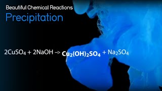 Beautiful Chemical Reactions  Precipitation [upl. by Demona]