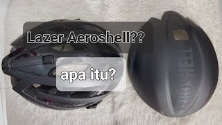 Lazer Aeroshell Review singkat helm Lazer Genesis versi aero [upl. by Neelyar]