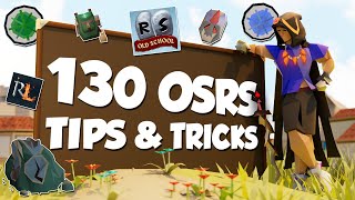 130 OSRS Tips amp Tricks 2024 [upl. by Carena]