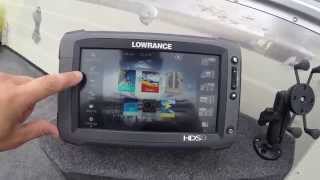 Lowrance HDS Touch Review [upl. by Slaby]