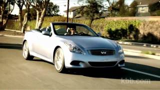 2010 Infiniti G37 Convertible Review  Kelley Blue Book [upl. by Ahsieken91]