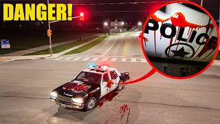 IF YOU SEE BLOOD ON A POLICE CAR CALL FOR HELP someone is in TROUBLE [upl. by Maidy]