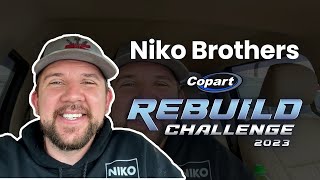 The Niko Brothers Want to See You Rebuild Your Next Car  Copart Rebuild Challenge 2023 [upl. by Brigitte]