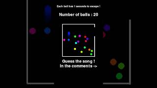 Bouncing Ball Mystery Melodies N°197 shorts [upl. by Wehtam]