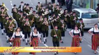 Marktmusikkapell Andorf  Mein Heimatland [upl. by Ahsini]