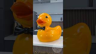 Chocolate Rubber Ducky 🐥 Isn’t he the cutest little gentleman amauryguichon chocolate duck [upl. by Amari]