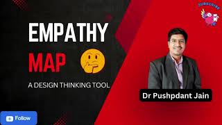 Empathy Map  Design Thinking Tool  empathy design designthinking designthinkingapproach ui [upl. by Tai]