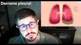 Derrame pleural  água no pulmão  líquido na pleura [upl. by Abrahan363]