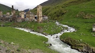 Journey from Ushguli to Mestia Georgia [upl. by Idnym]