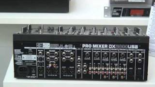 Behringer PRO MIxer DX 2000 USB  Musikmesse Frankfurt 2010 [upl. by Dorkas777]