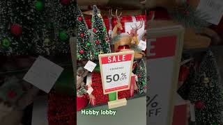 Skip all the holidays Christmas is here At hobby lobby verymerry [upl. by Olympia]