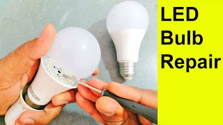 How to repair LED SMD light Bulb easily at home Urdu Hindi [upl. by Player178]