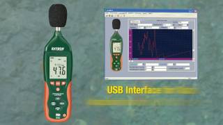 Extech HD600 Datalogging Sound Level Meter [upl. by Smada]