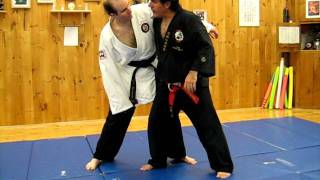 Jukoshin Ryu Jiujitsu Seminar variation of hip throw with prayer lock finish O Goshi [upl. by Anwahsit]