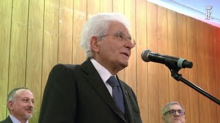 Mattarella visita sede del Circolo Italiano a San Paolo del Brasile [upl. by Samalla]