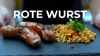 Rote Wurst selber machen  Ein süddeutscher Leckerbissen [upl. by Yelrah]