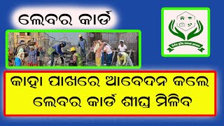 labour card online apply odisha  Document Required for Labour Card Odisha [upl. by Fernandina681]