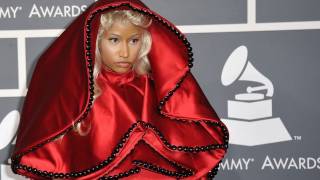 Nicki Minajs Odd Grammy Outfit [upl. by Nashom]