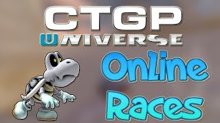 Mario Kart 8 CTGPU Online Races 3 Dry Bones Mod [upl. by Mollee]