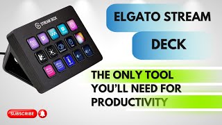 Elgato Stream Deck Boost Productivity amp Streaming Ecamm live OBS amp More [upl. by Culberson731]