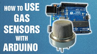 How to use gas sensors with Arduino  Arduino tutorial [upl. by Okia]