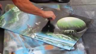 Street Art  Spray Painting [upl. by Wei414]