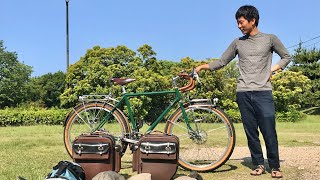 保存版！自転車で日本一周旅行する時の完全装備について【友人T氏特集その１】 [upl. by Anirtak]