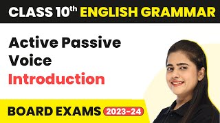 ActivePassive Voice  Introduction  English Grammar [upl. by Haziza]