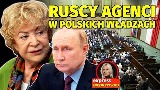 quotRUSCY AGENCI W POLSKICH WŁADZACHquot Krystyna KurczabRedlich UJAWNIA jak STRZEGĄ Putina To PARANOIK [upl. by Randall]