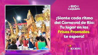 CARNAVAL DE RIO 2024 ¡Siente cada ritmo del Carnaval Tu lugar en las Frisas Frontales te espera [upl. by Roxy475]