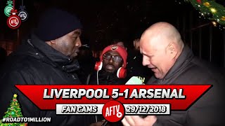 Liverpool 51 Arsenal  We Are A Shambles At The Back Claude amp Ty  Rant [upl. by Yoreel87]